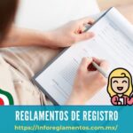 Reglamentos de Registro