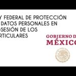 Reglamento Ley Federal De Protección De Datos Personales En México