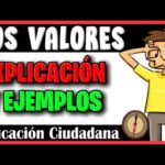 ¿Cuáles son los valores más importantes para los niños?
