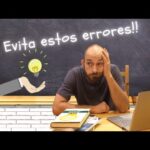 ¿Qué errores podemos evitar como docentes?