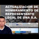 Requisitos Para Nombramiento De Representante Legal Guatemala