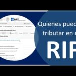 Requisitos Legales Para Tributar En El Rif