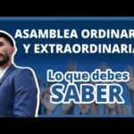 Requisitos Legales Para La Celebración De Asamblea