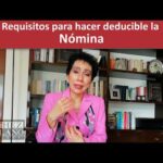 Requisitos Para La Deducción De Nomina Fundamento Legal