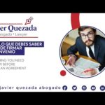 Requisitos Legales Para Un Convenio
