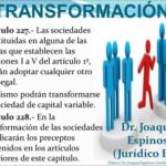Requisitos Legales Para La Transformación De Sociedades Mercantiles
