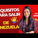 Requisitos Para Salir Legalmente De Venezuela