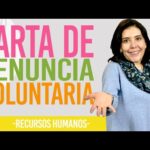 Requisitos De Una Carta Renuncia Para Que Tenga Valor Legal