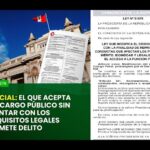 Nombramiento Como Requisito Legal Para Realizar Funciones Publicas